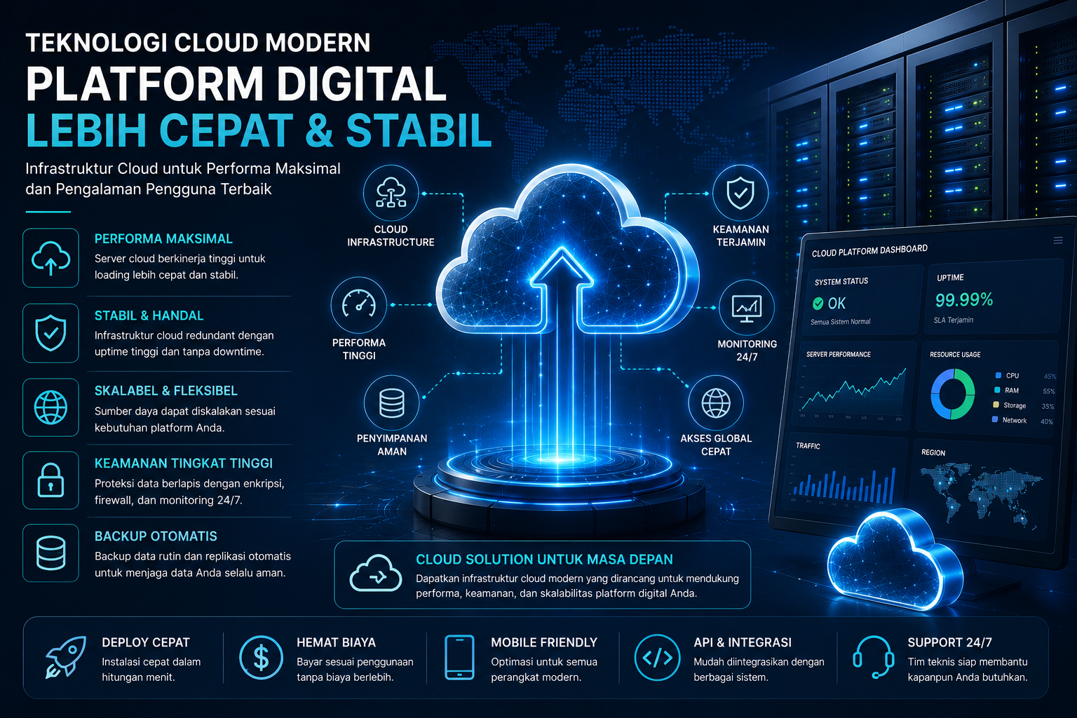 Teknologi Cloud Modern Membantu Meningkatkan Performa Platform Mobile