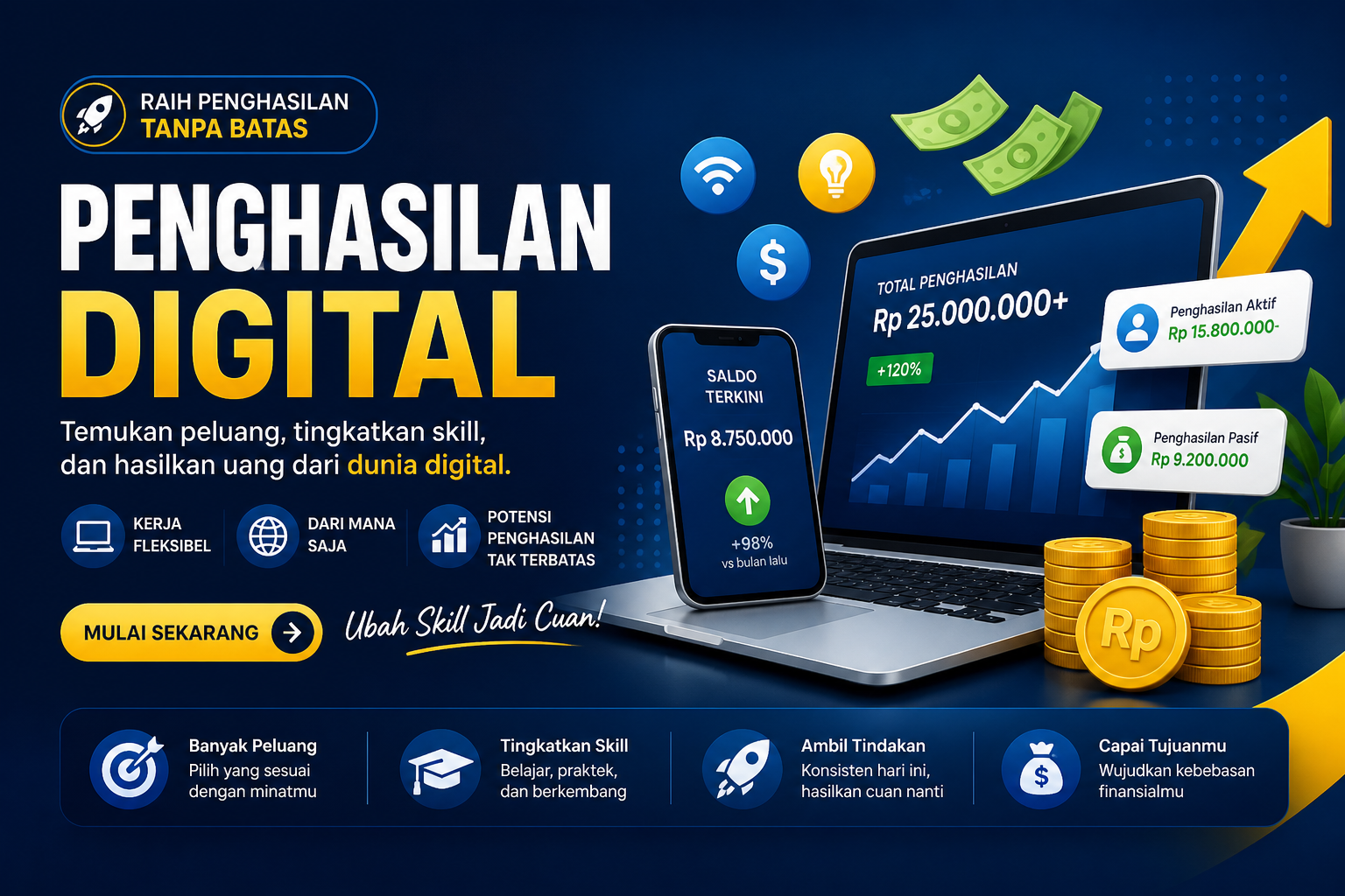 Cara Mendapatkan Penghasilan Online di Era Digital
