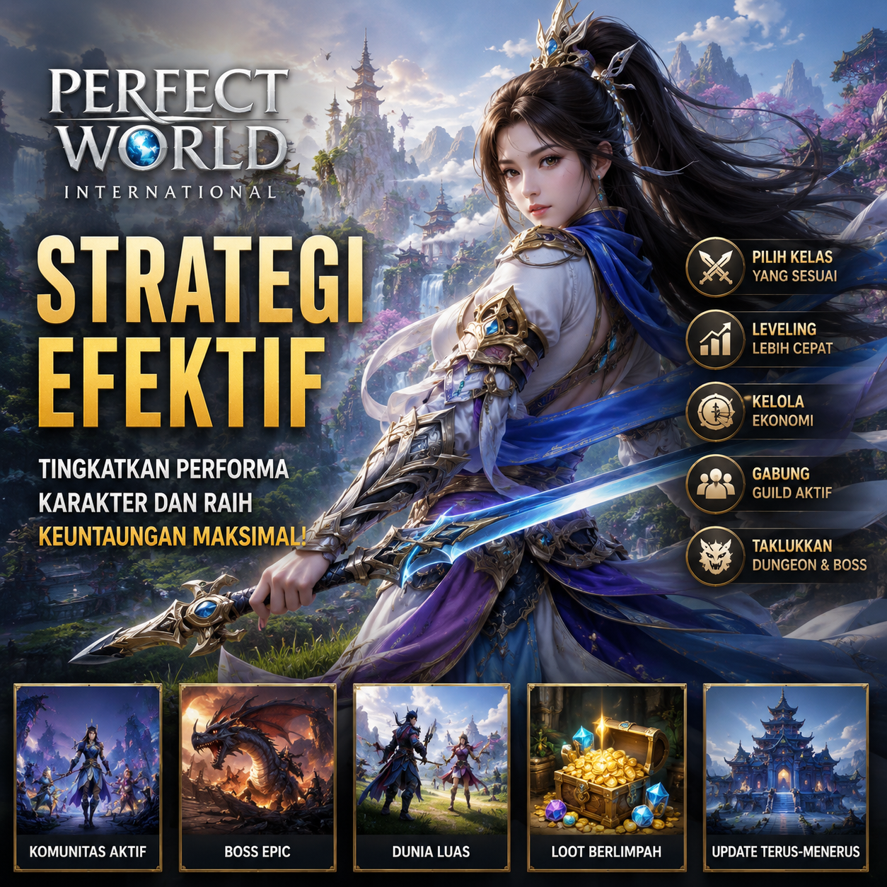 Cara Meningkatkan Pengalaman Bermain Perfect World dengan Strategi Efektif