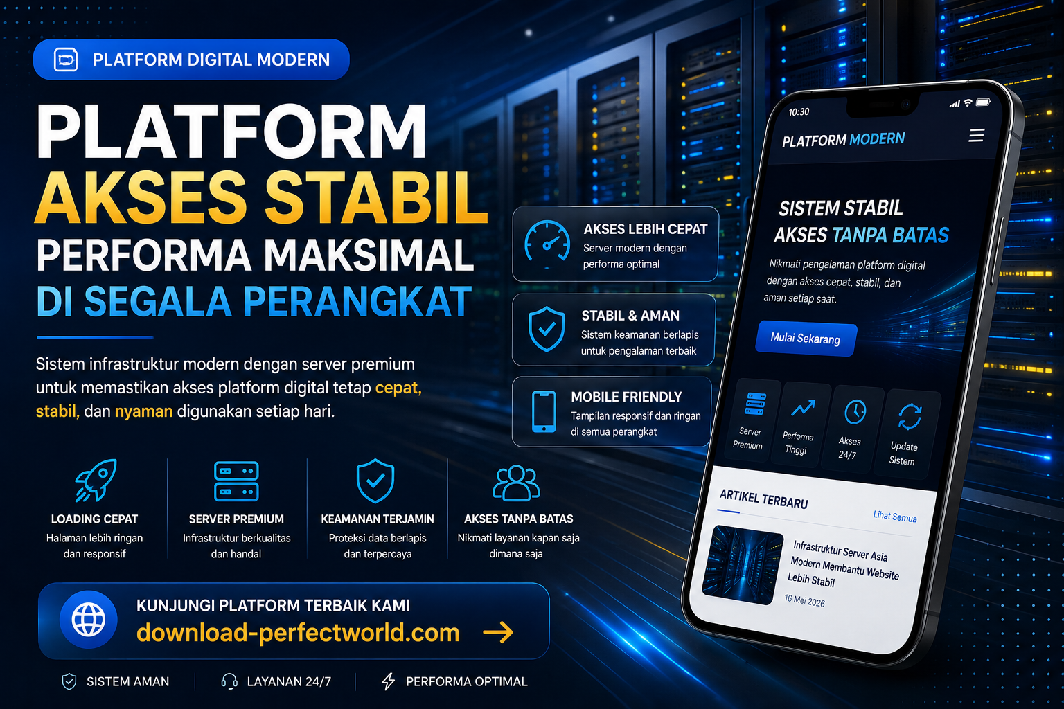 Banyak Pengguna Mulai Memilih Platform dengan Sistem Akses Lebih Stabil